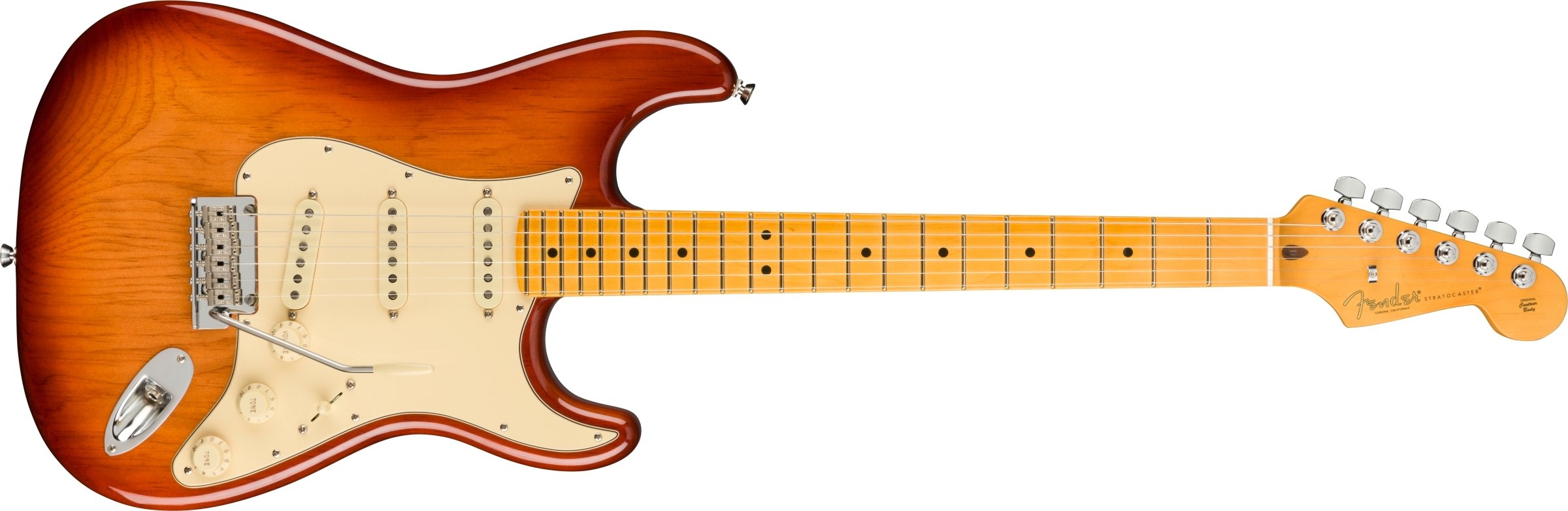 American Professional II Stratocaster, Maple Fingerboard, Sienna Sunburst