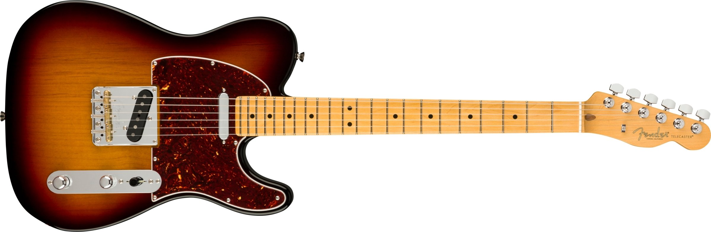 American Professional II Telecaster, Maple Fingerboard, 3-Color Sunburst