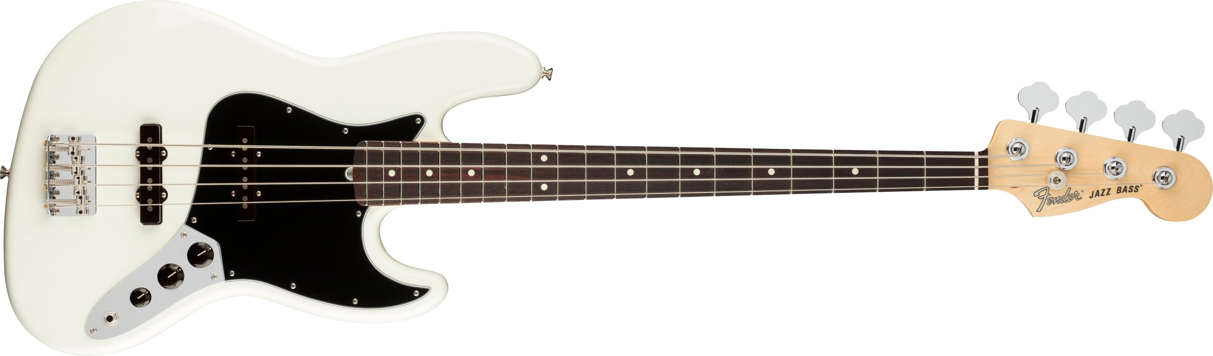 Fender American Performer Jazz Bass, Arctic White, Bajo Eléctrico