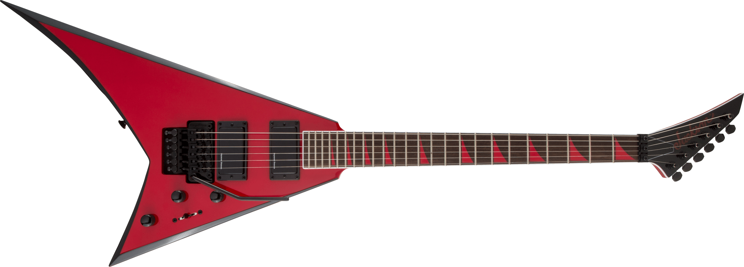 X Series Rhoads RRX24, Laurel Fingerboard, Red with Black Bevels