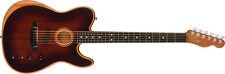 American Acoustasonic Telecaster All-Mahogany, Ebony Fingerboard, Bourbon Burst